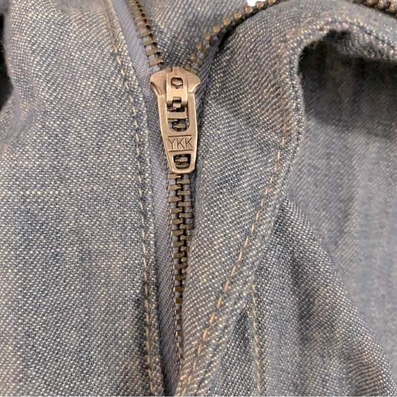 G-Star Raw Bronson Boyfriend Chambray Denim Sleeveless Jumpsuit Size Medium - Picture 8 of 10